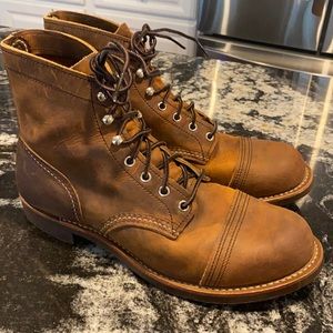 Red Wing Iron Ranger boots Men’s size 9.5 D